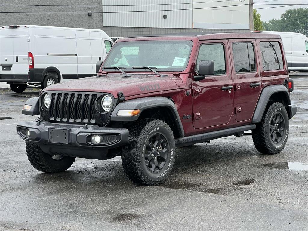used 2021 Jeep Wrangler Unlimited car, priced at $35,995