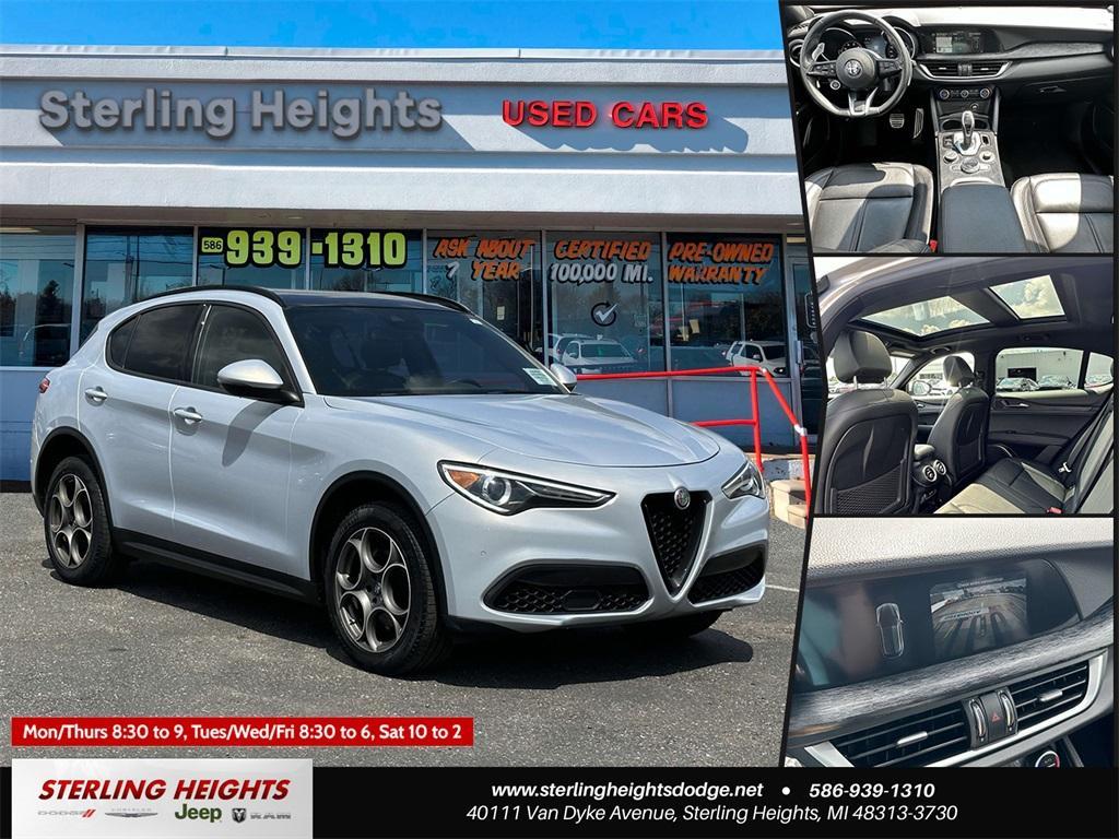 used 2022 Alfa Romeo Stelvio car, priced at $24,995
