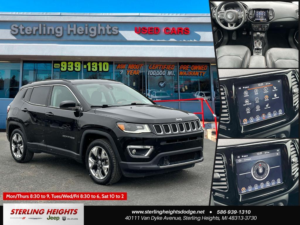 used 2019 Jeep Compass car, priced at $17,995