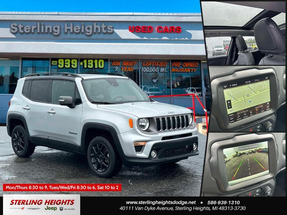 used 2021 Jeep Renegade car, priced at $22,995