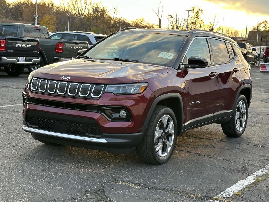 used 2022 Jeep Compass car, priced at $22,995