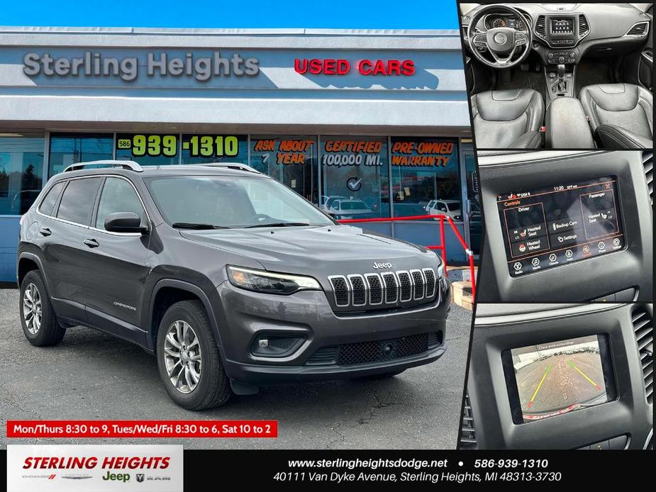 used 2021 Jeep Cherokee car, priced at $23,799