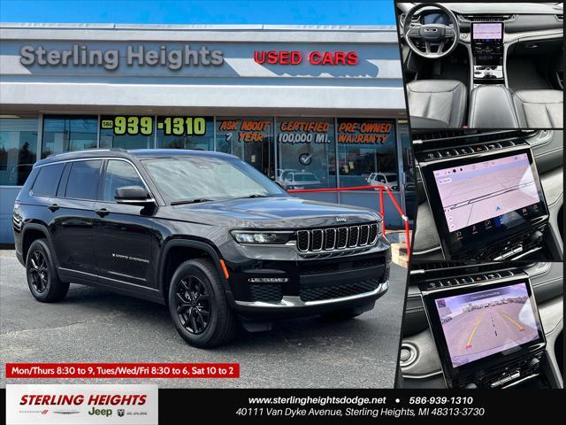 used 2021 Jeep Grand Cherokee L car, priced at $35,100