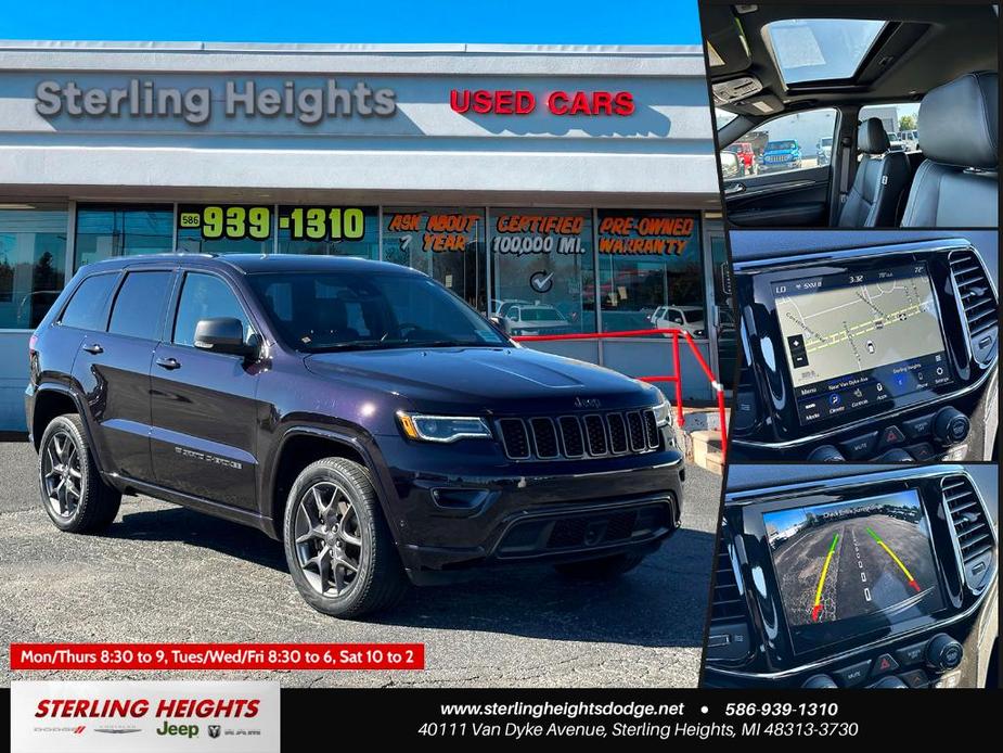 used 2021 Jeep Grand Cherokee car, priced at $30,995