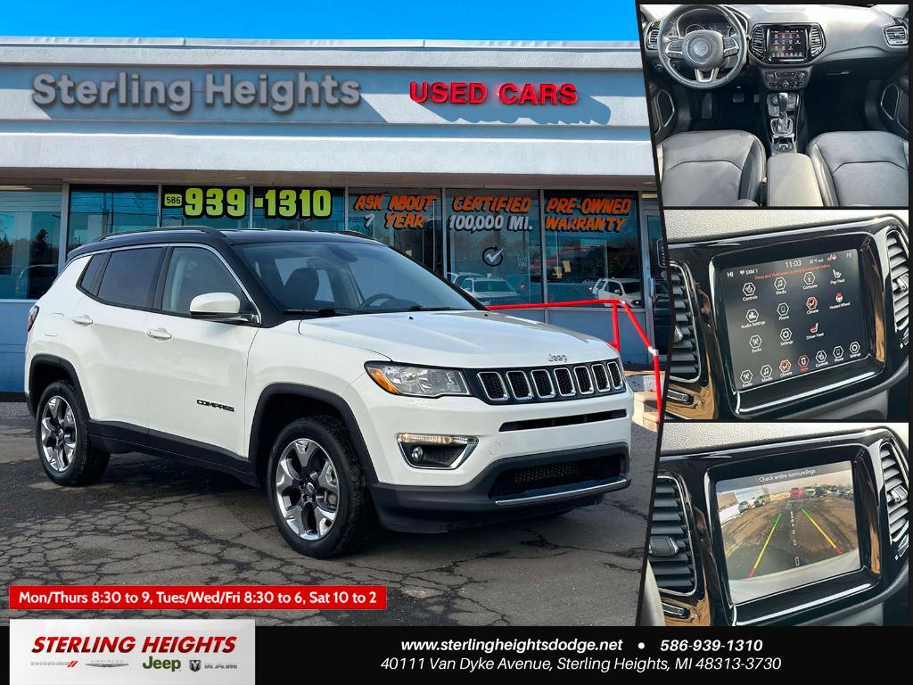 used 2020 Jeep Compass car, priced at $18,995