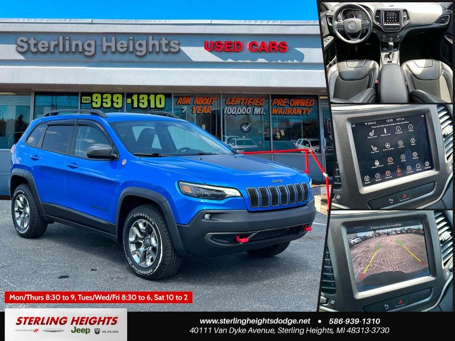 used 2019 Jeep Cherokee car, priced at $21,995