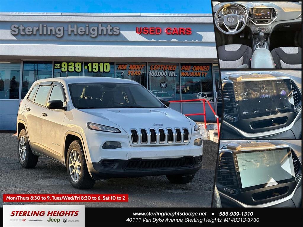 used 2014 Jeep Cherokee car, priced at $9,995