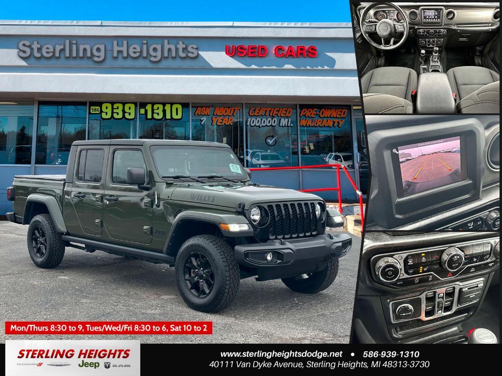 used 2021 Jeep Gladiator car, priced at $32,995