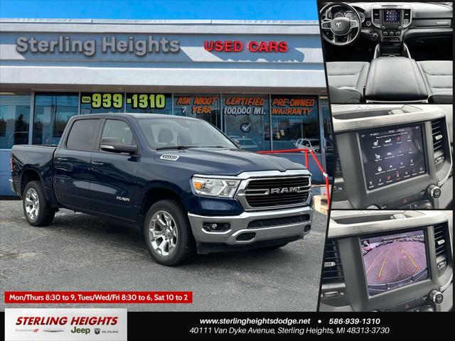 used 2021 Ram 1500 car, priced at $34,995