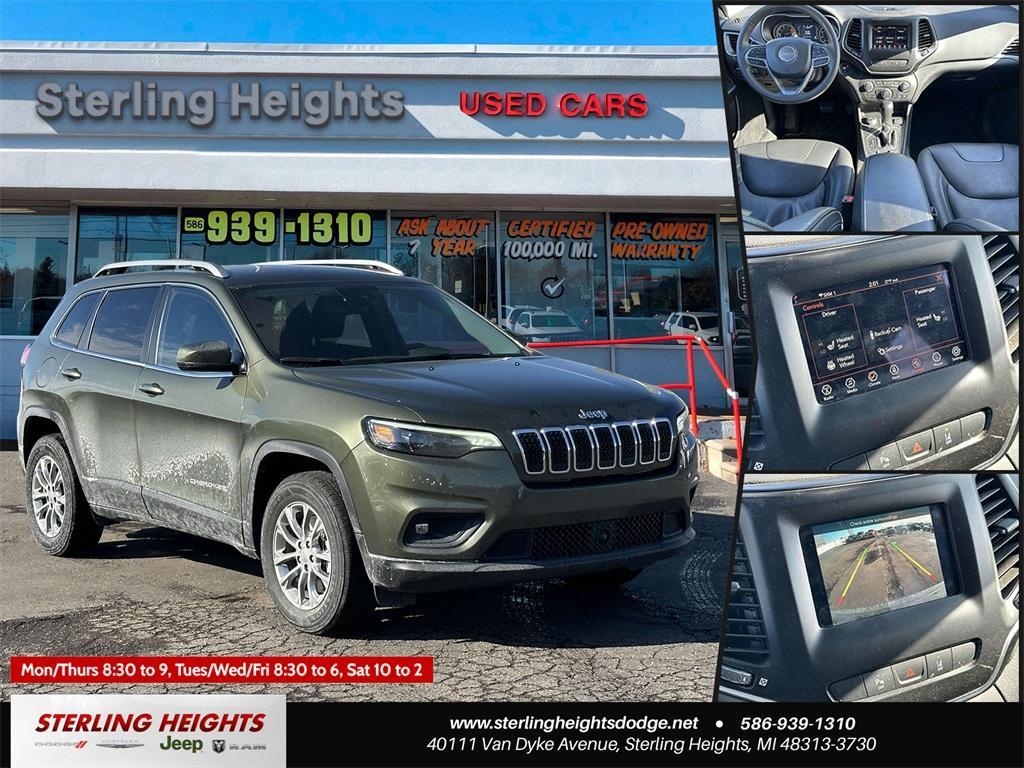 used 2021 Jeep Cherokee car, priced at $24,995