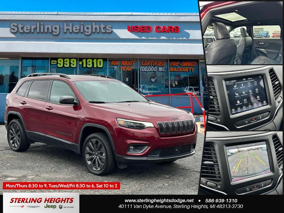 used 2021 Jeep Cherokee car, priced at $26,995