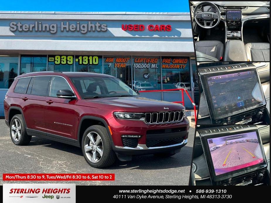 used 2021 Jeep Grand Cherokee L car, priced at $32,995