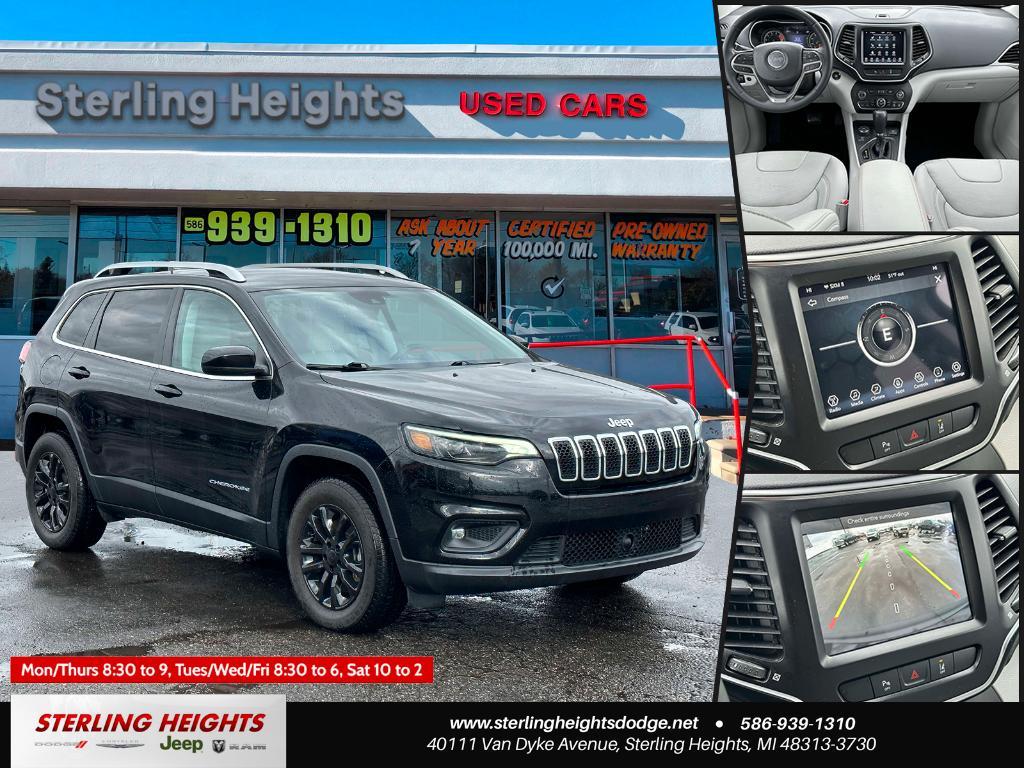 used 2021 Jeep Cherokee car, priced at $23,995