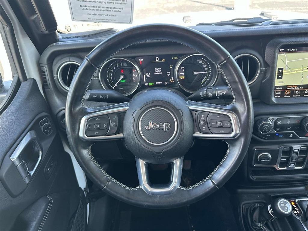 used 2022 Jeep Wrangler Unlimited 4xe car, priced at $33,995