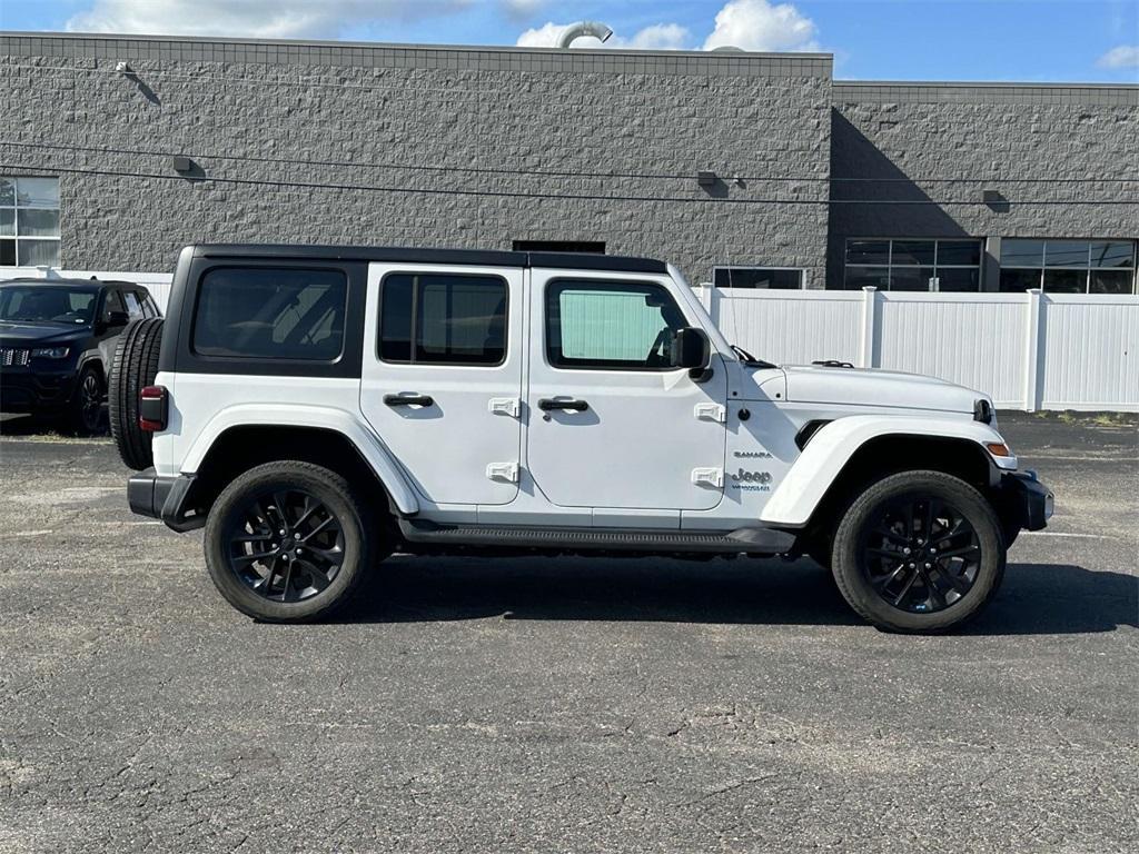 used 2022 Jeep Wrangler Unlimited 4xe car, priced at $33,995