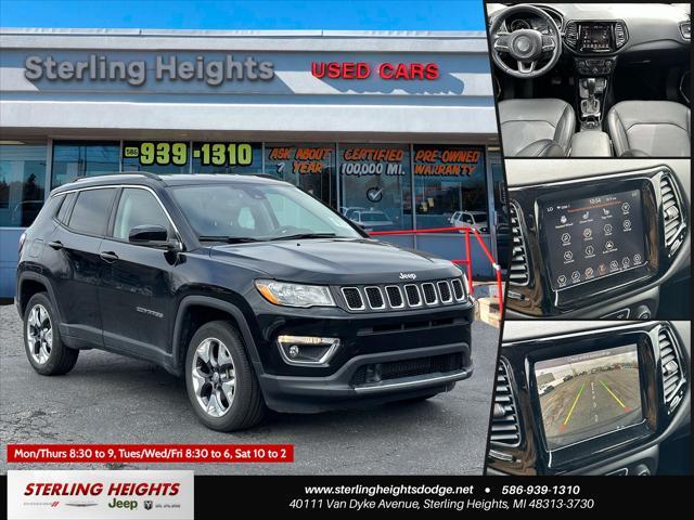 used 2021 Jeep Compass car, priced at $20,995