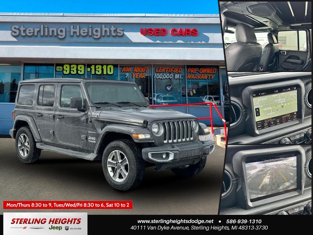 used 2020 Jeep Wrangler Unlimited car, priced at $28,995