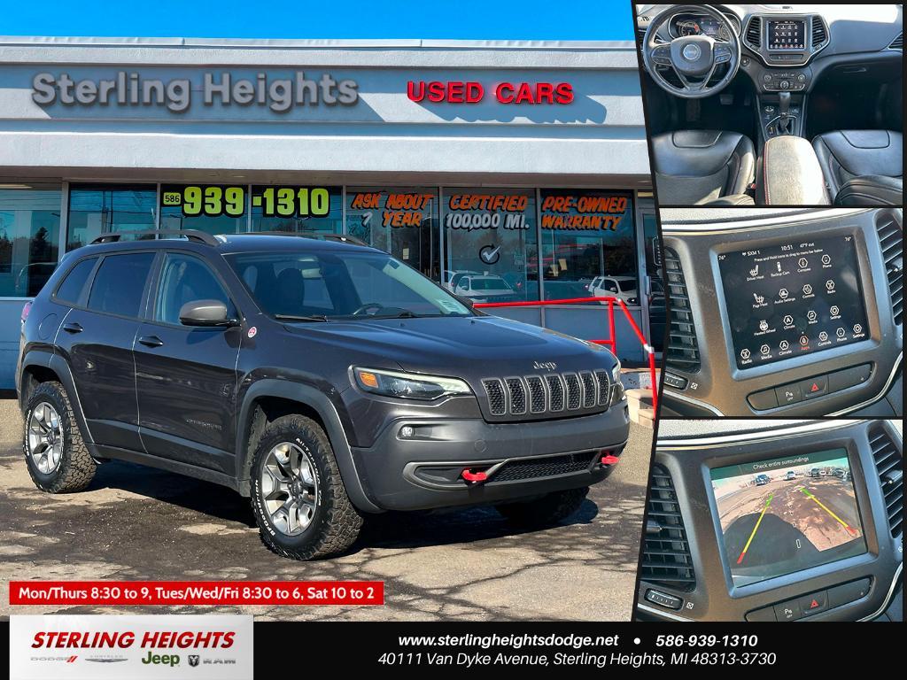 used 2019 Jeep Cherokee car, priced at $14,995