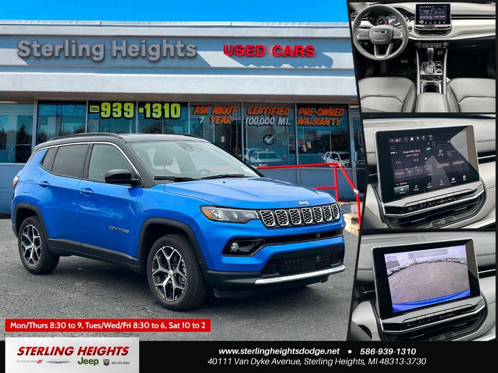 used 2024 Jeep Compass car, priced at $26,995