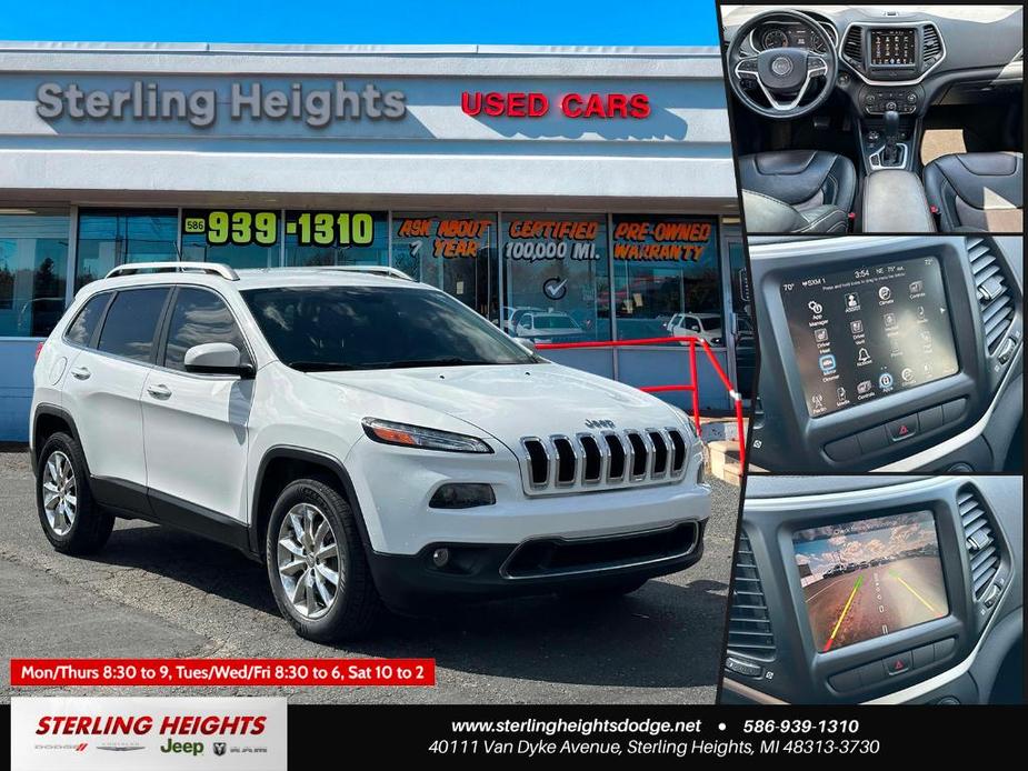 used 2014 Jeep Cherokee car, priced at $13,495