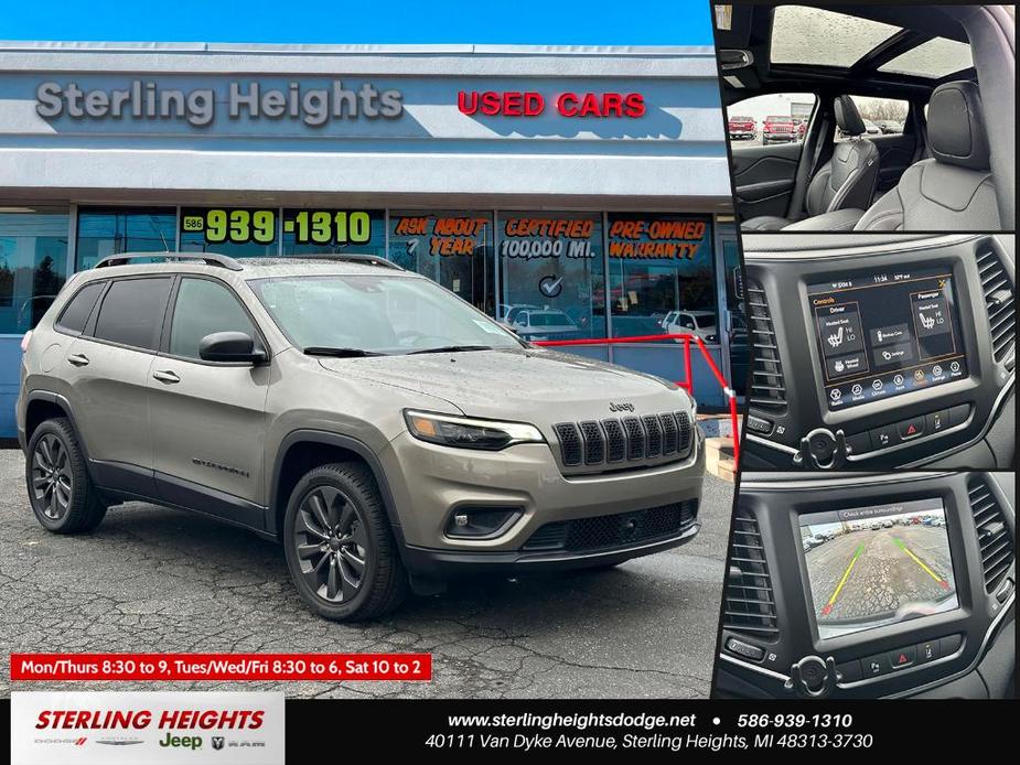 used 2021 Jeep Cherokee car, priced at $26,495