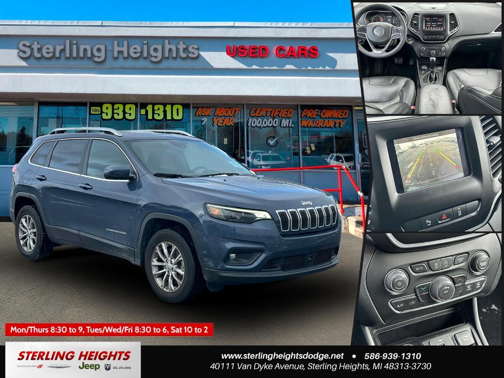 used 2021 Jeep Cherokee car, priced at $22,995