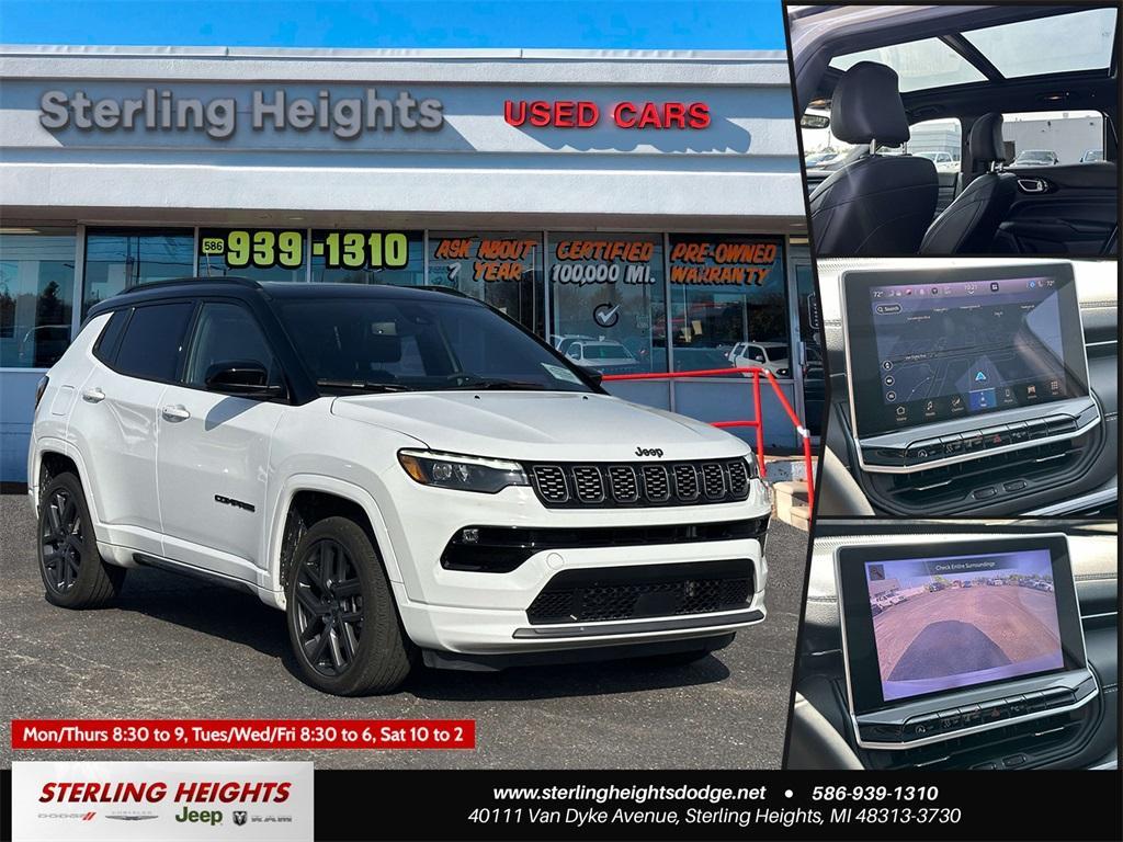 used 2024 Jeep Compass car, priced at $28,995