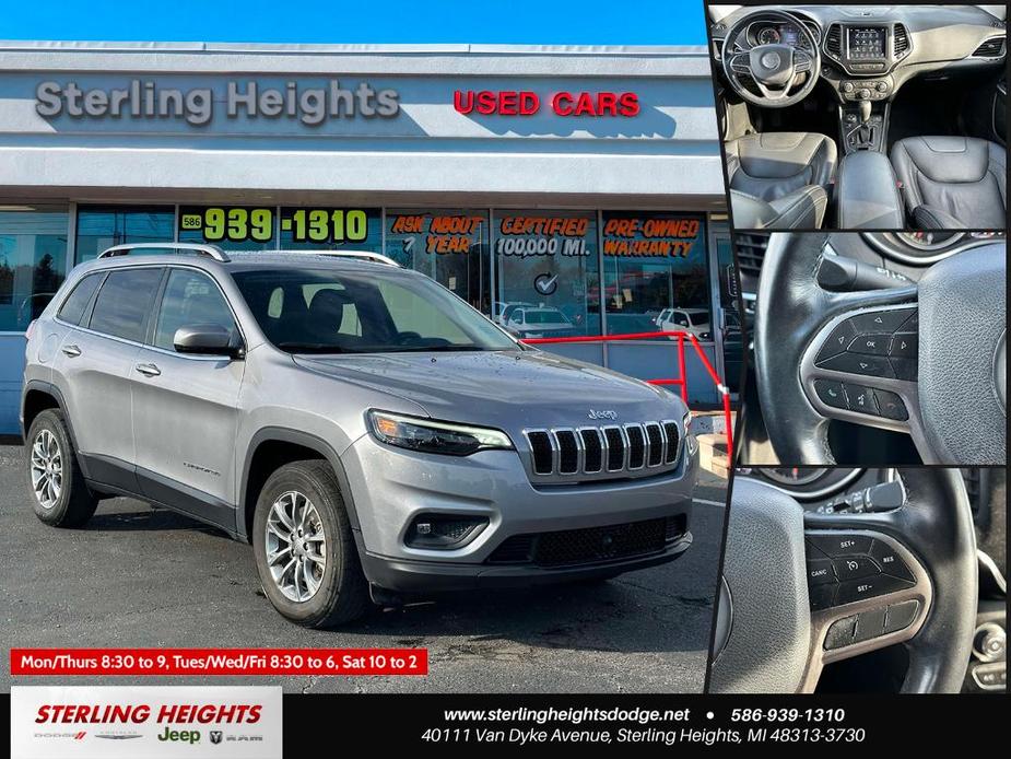 used 2021 Jeep Cherokee car, priced at $23,895
