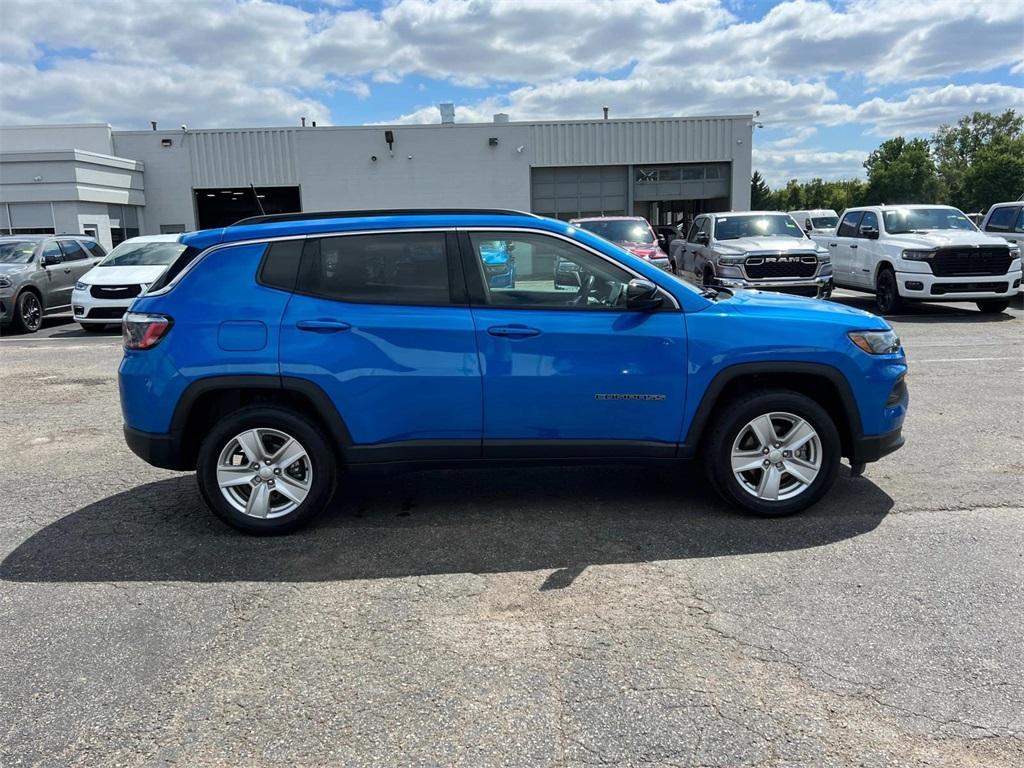 used 2022 Jeep Compass car, priced at $21,995