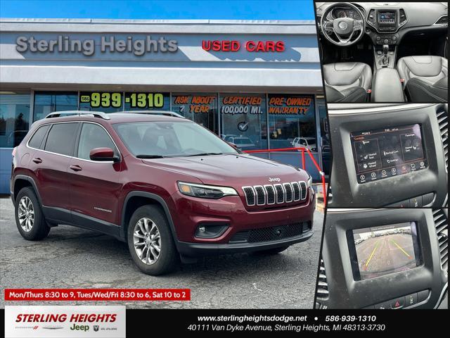 used 2021 Jeep Cherokee car, priced at $23,995