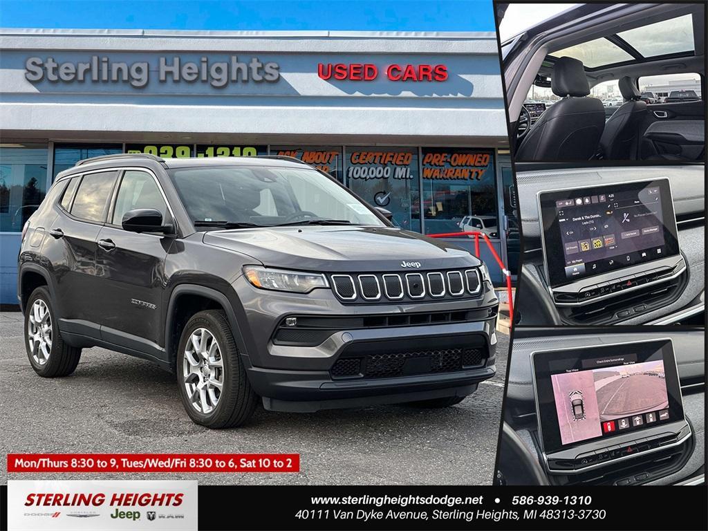 used 2022 Jeep Compass car, priced at $22,995