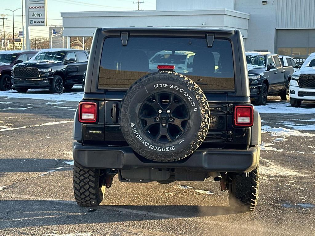 used 2022 Jeep Wrangler Unlimited car, priced at $33,995