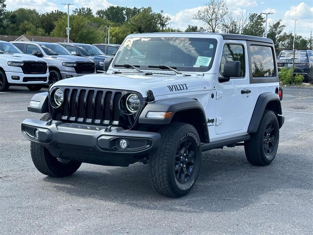 used 2021 Jeep Wrangler car, priced at $21,995
