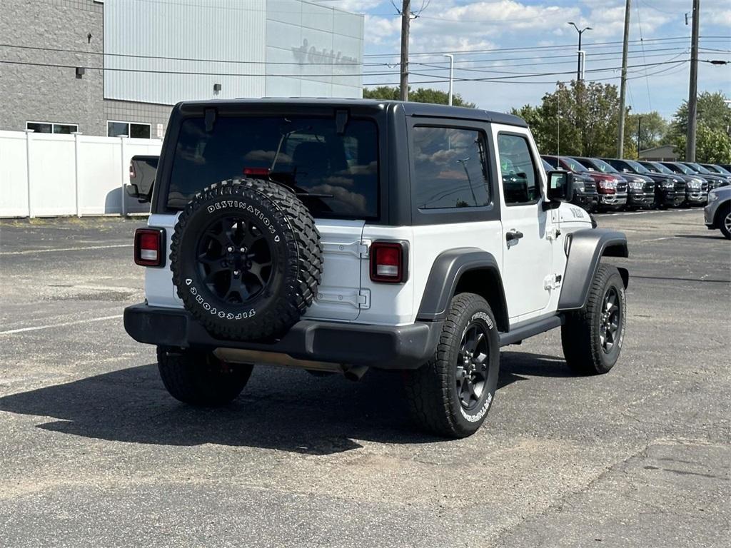 used 2021 Jeep Wrangler car, priced at $21,995