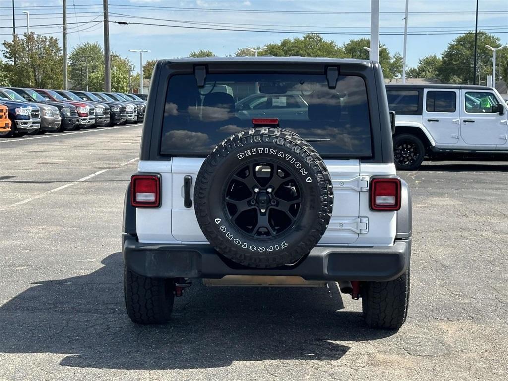 used 2021 Jeep Wrangler car, priced at $21,995