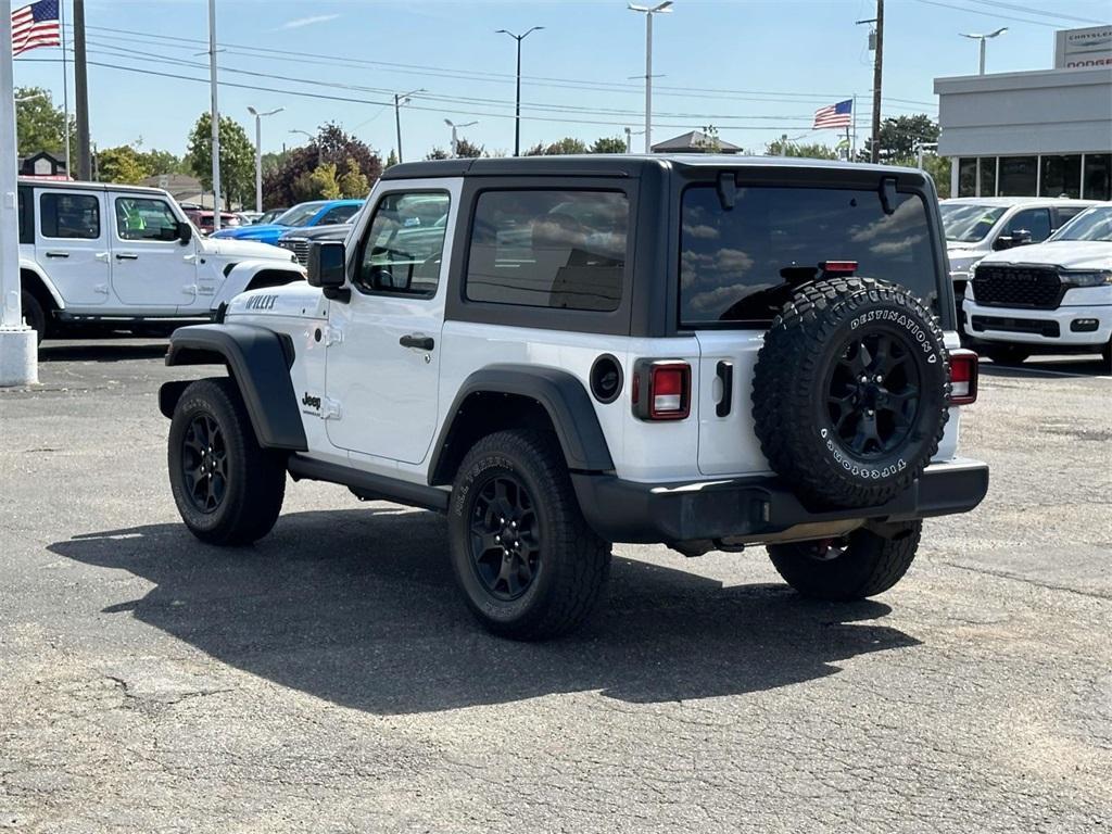 used 2021 Jeep Wrangler car, priced at $21,995