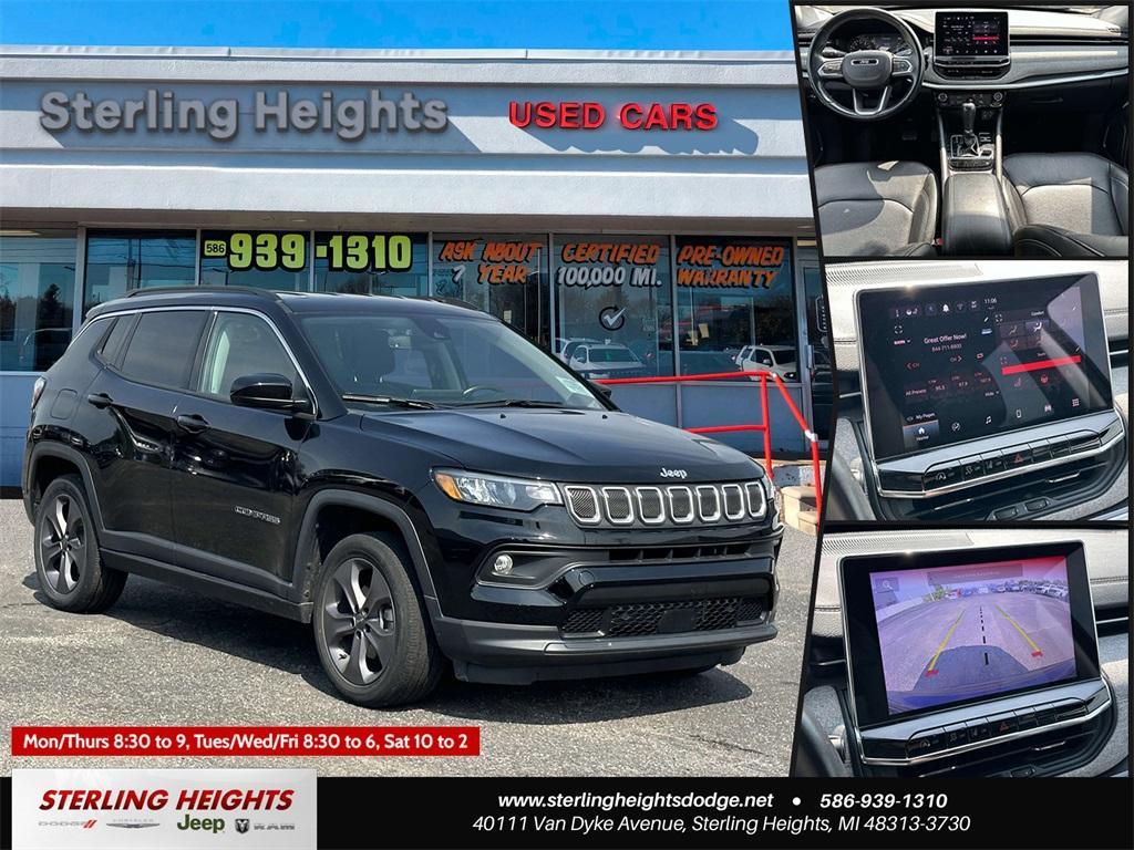 used 2022 Jeep Compass car, priced at $23,995