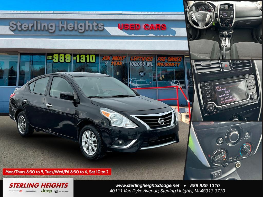 used 2018 Nissan Versa car, priced at $6,995