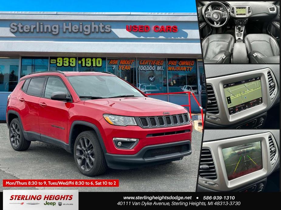 used 2021 Jeep Compass car, priced at $23,675