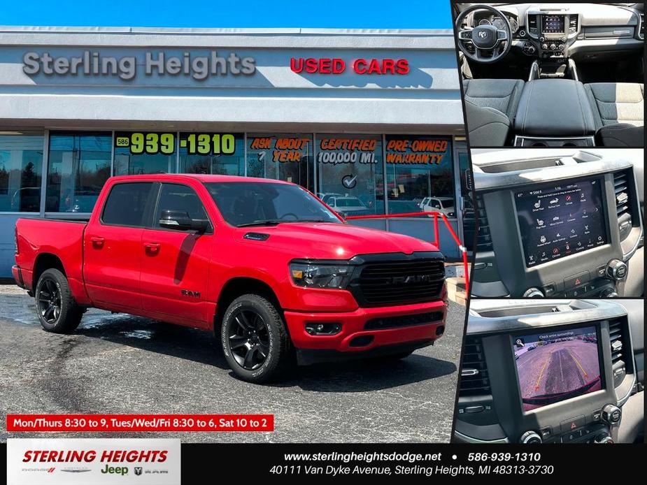 used 2021 Ram 1500 car, priced at $36,995