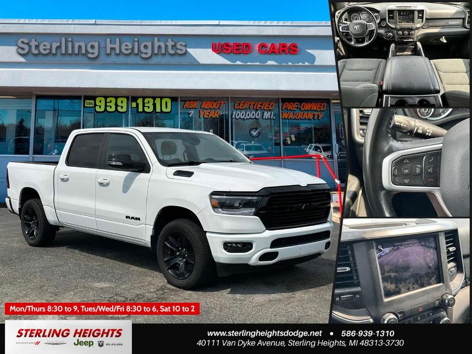 used 2021 Ram 1500 car, priced at $34,995