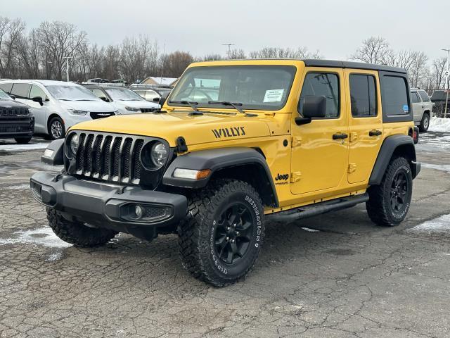 used 2021 Jeep Wrangler Unlimited car, priced at $31,995