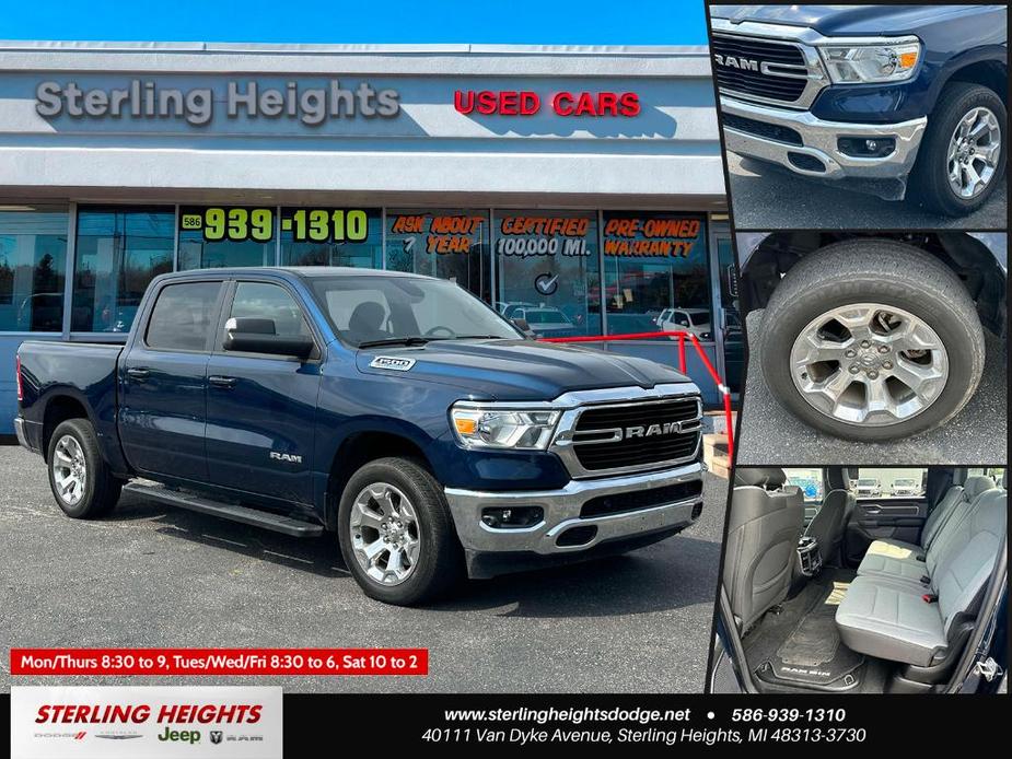 used 2021 Ram 1500 car, priced at $36,995