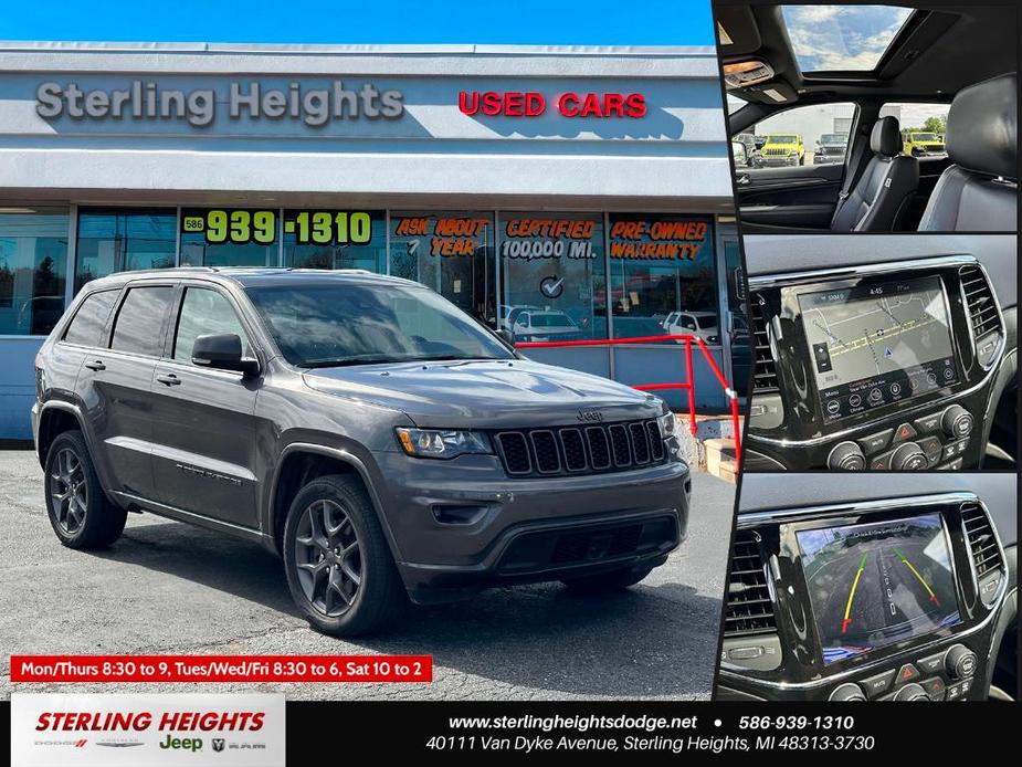 used 2021 Jeep Grand Cherokee car, priced at $30,995