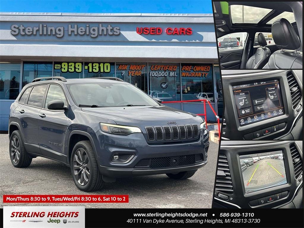 used 2021 Jeep Cherokee car, priced at $22,995