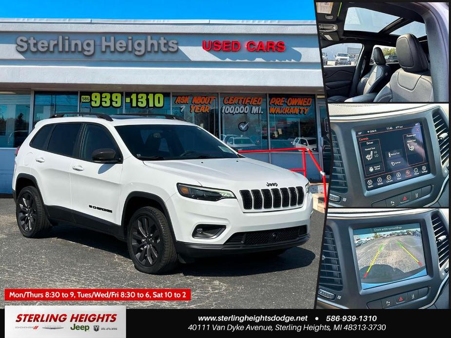 used 2021 Jeep Cherokee car, priced at $22,995