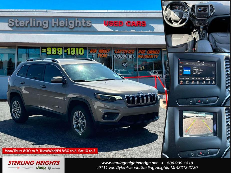 used 2021 Jeep Cherokee car, priced at $24,995