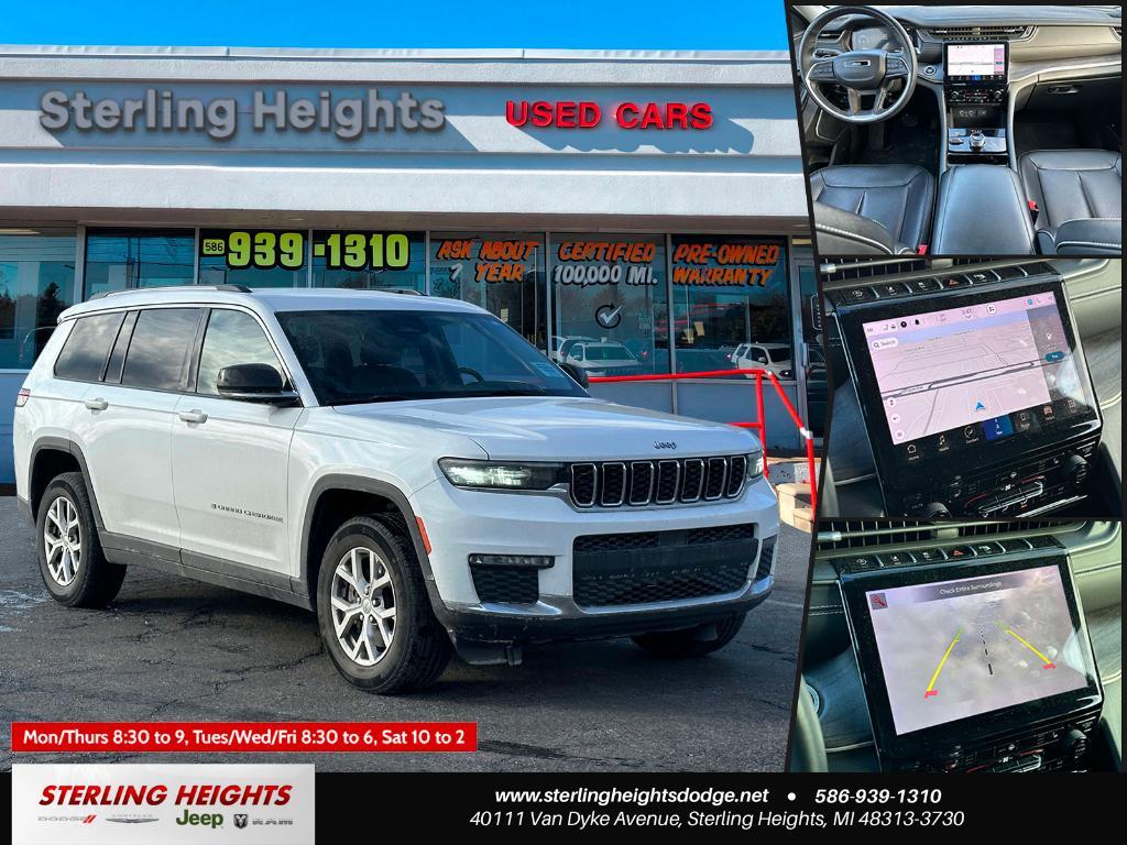 used 2021 Jeep Grand Cherokee L car, priced at $32,995