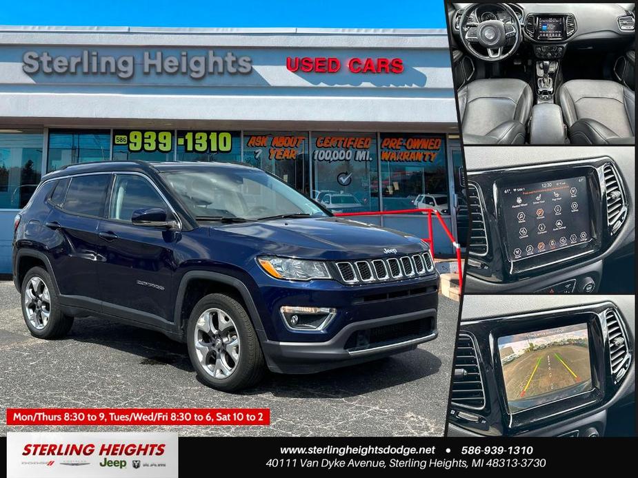 used 2021 Jeep Compass car, priced at $20,995