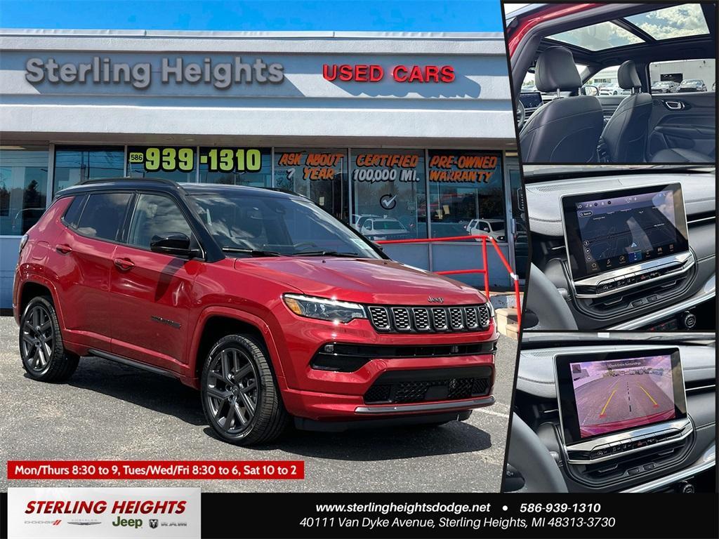 used 2024 Jeep Compass car, priced at $28,995